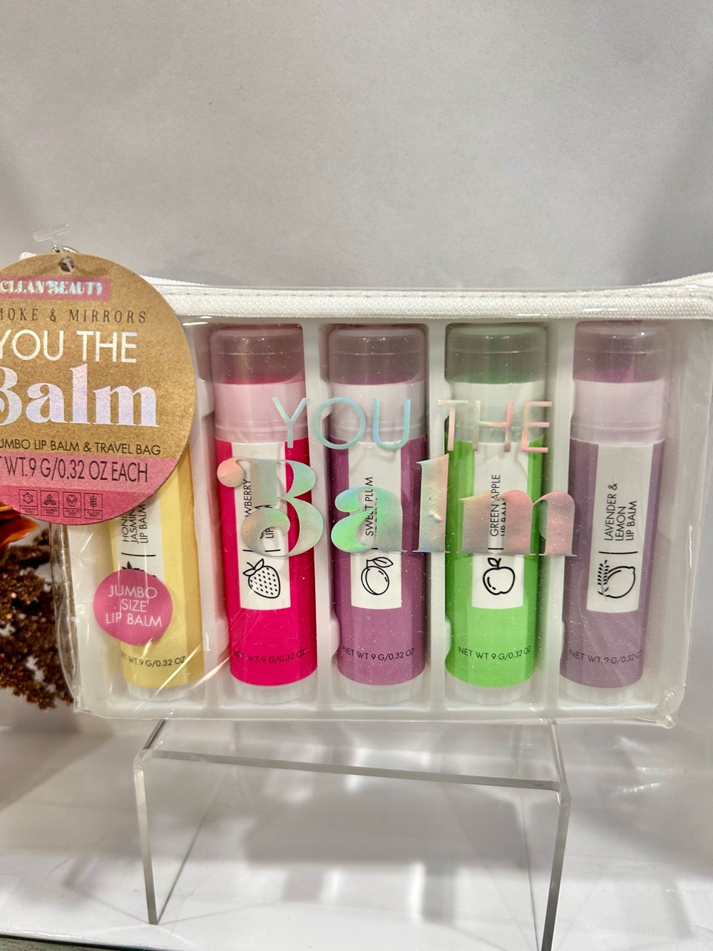 Smoke & Mirrors You The Balm Jumbo Lip Balm Set